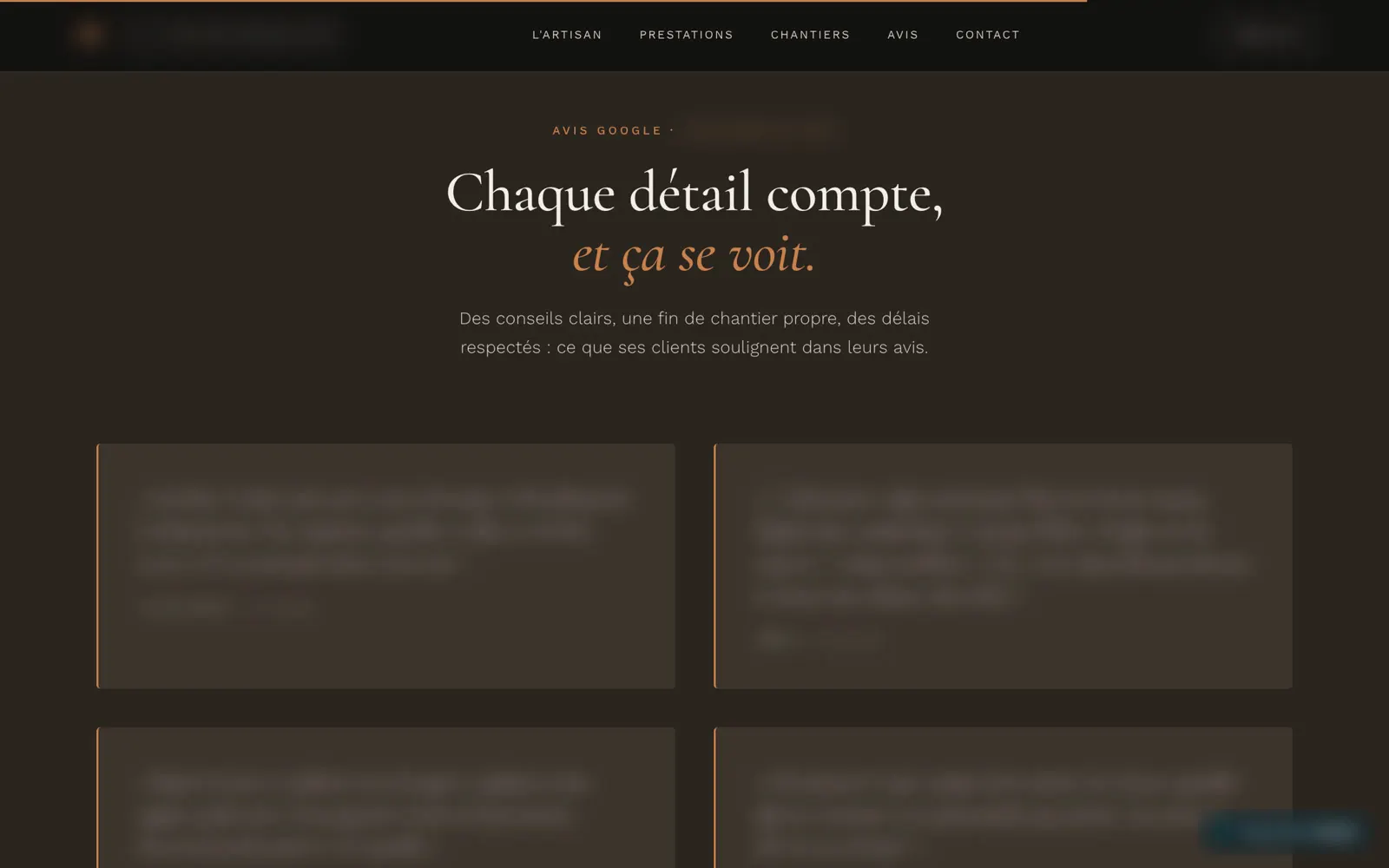 Exemple 2, avis clients